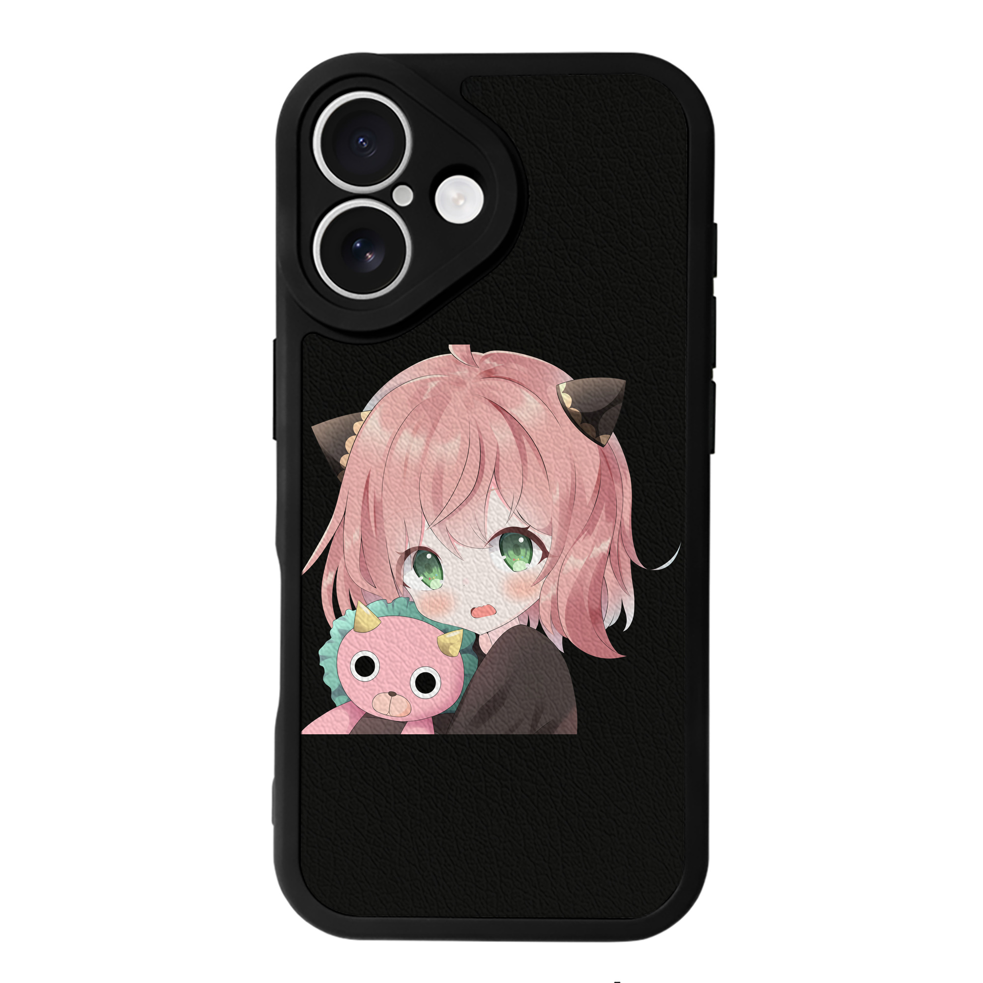 （画像用） SPY×FAMILY间谍家家酒 【iPhone 16シリーズ対応】シリコンスマホケース（レザー調） 材質：シリコン
